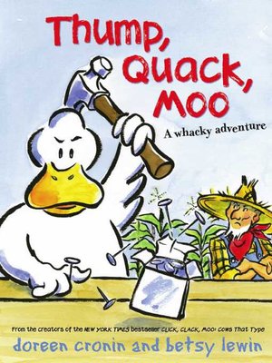 cover image of Thump, Quack, Moo